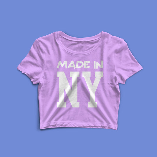 Ecological Crop Top "Made In NY"