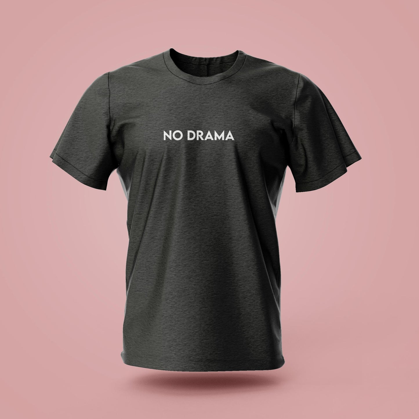 Round Neck T-shirt "No Drama"